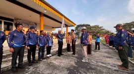Wabup Lingga Lepas Kontingen Cabor Porprov VI Kepri | Foto : Wandi
