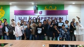 15 Jurnalis AJI Lulus Uji Kompetensi, Seluruh Peserta Dinyatakan Kompeten | Foto : Zonamu/Ist