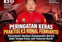 Infografis: Peringatan Keras Praktisi K3 Ronal Febrianto, Perusahaan Abaikan Keselamatan Berarti Ubah Tempat Kerja Jadi 
