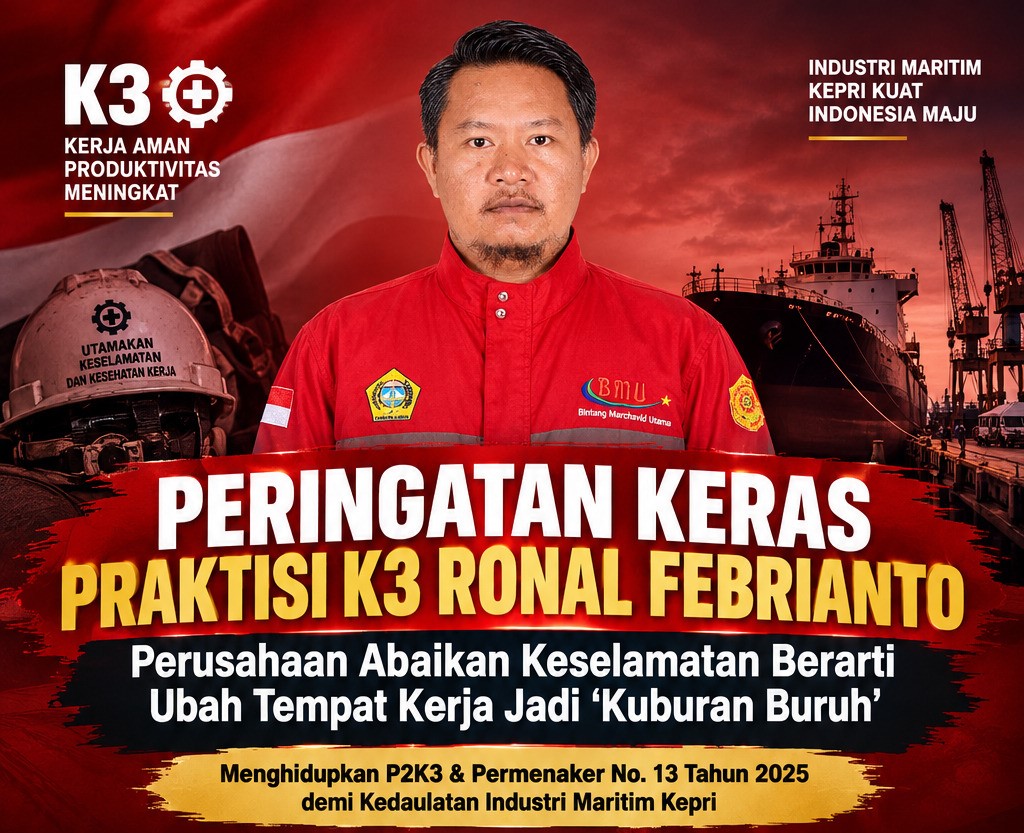 Infografis: Peringatan Keras Praktisi K3 Ronal Febrianto, Perusahaan Abaikan Keselamatan Berarti Ubah Tempat Kerja Jadi 