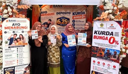 BPR Tuah Karimun hadir di Coastal Area. Partisipasi ini merupakan komitmen BPR Tuah Karimun untuk mendekatkan akses keuangan dan mendukung tumbuh kembang UMKM lokal | Foto: Zonamu/Humas BPR Tuah Karimun