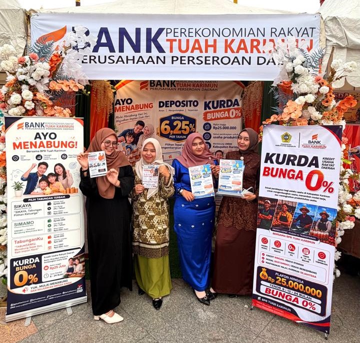 BPR Tuah Karimun hadir di Coastal Area. Partisipasi ini merupakan komitmen BPR Tuah Karimun untuk mendekatkan akses keuangan dan mendukung tumbuh kembang UMKM lokal | Foto: Zonamu/Humas BPR Tuah Karimun