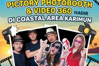 Pictory Photobooth dan Video 360 Hadir di Coastal Area, menambah daftar panjang pilihan hiburan di Kabupaten Karimun | Foto: Ami