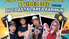 Pictory Photobooth dan Video 360 Hadir di Coastal Area, menambah daftar panjang pilihan hiburan di Kabupaten Karimun | Foto: Ami