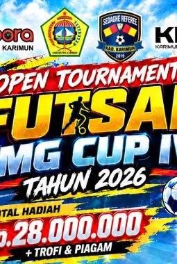 Open Tournament Futsal KMG CUP IV Dibuka, Daftarkan Tim Terbaikmu dan Raih Total Hadiah Rp28 Juta